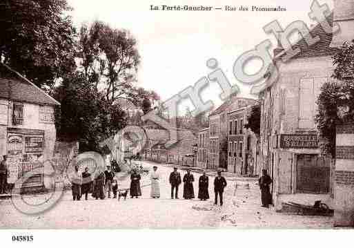 Ville de FERTEGAUCHER(LA), carte postale ancienne