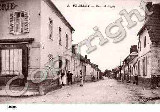 Ville de FOUILLOY, carte postale ancienne Ville de FOUILLOY, carte postale ancienne