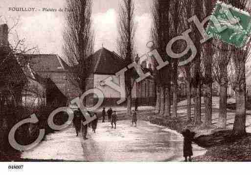 Ville de FOUILLOY, carte postale ancienne