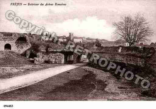 Ville de FREJUS, carte postale ancienne