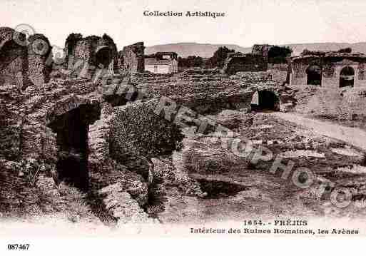 Ville de FREJUS, carte postale ancienne