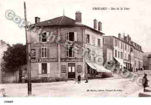 Ville de FROUARD, carte postale ancienne