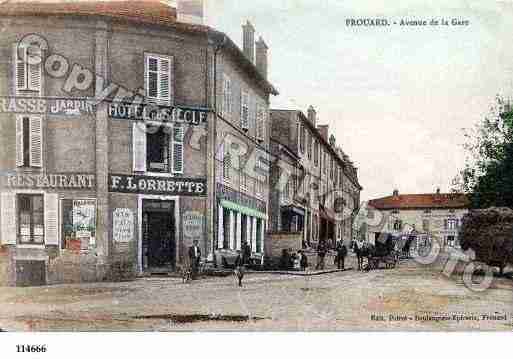 Ville de FROUARD, carte postale ancienne