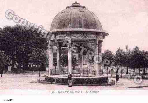 Ville de GAGNY, carte postale ancienne