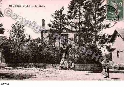 Ville de HEUTREGIVILLE, carte postale ancienne