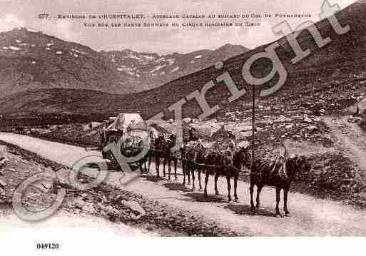 Ville de HOSPITALET(L'), carte postale ancienne