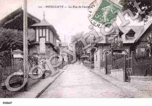 Ville de HOULGATE, carte postale ancienne