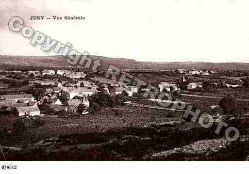 Ville de JUGY, carte postale ancienne