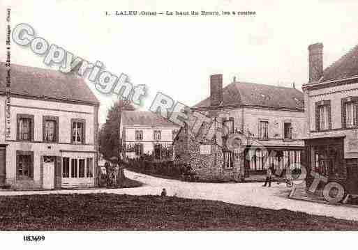 Ville de LALEU, carte postale ancienne