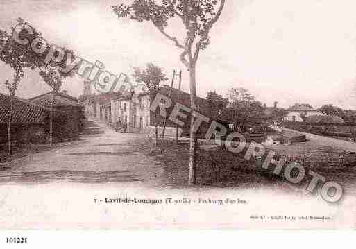 Ville de LAVIT, carte postale ancienne