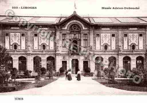 Ville de LIMOGES, carte postale ancienne