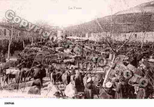 Ville de LOMBERS, carte postale ancienne