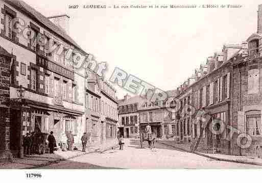 Ville de LOUDEAC, carte postale ancienne