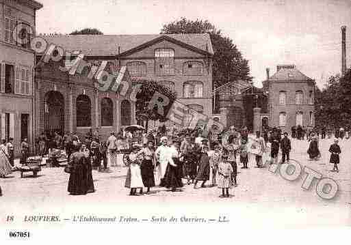 Ville de LOUVIERS, carte postale ancienne