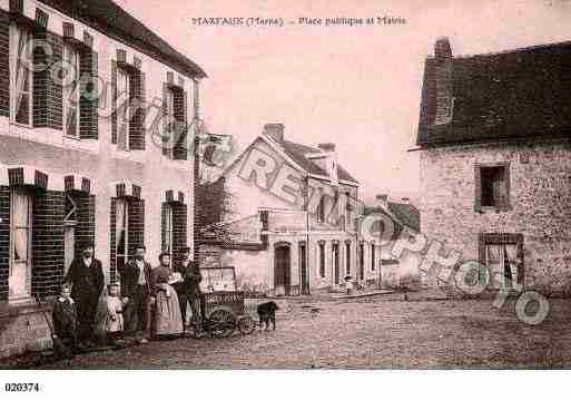 Ville de MARFAUX, carte postale ancienne
