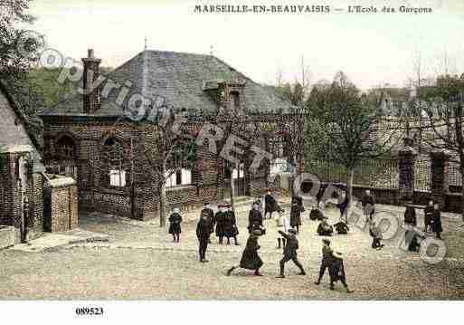 Ville de MARSEILLEENBEAUVAISISLEPETIT, carte postale ancienne