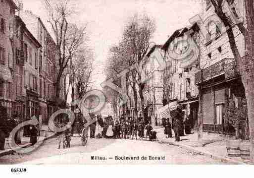 Ville de MILLAU, carte postale ancienne