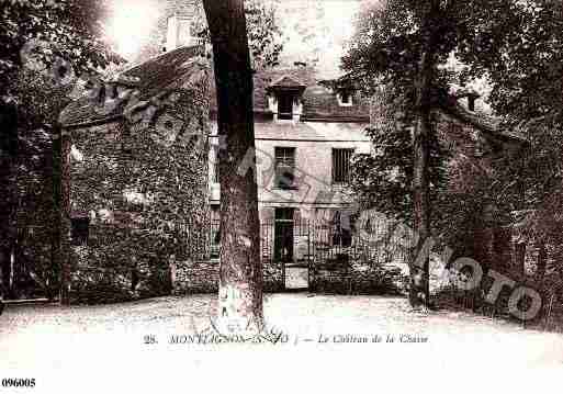 Ville de MONTLIGNON, carte postale ancienne