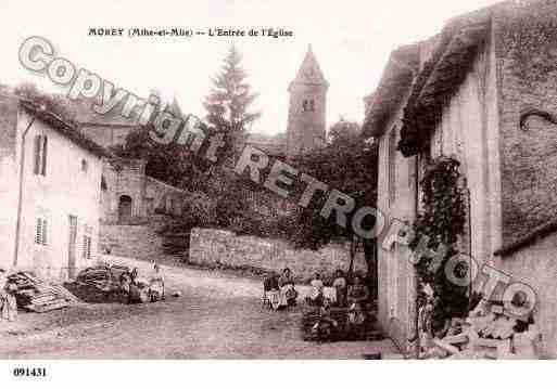 Ville de MOREY, carte postale ancienne