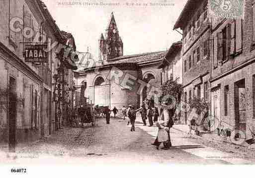 Ville de NAILLOUX, carte postale ancienne