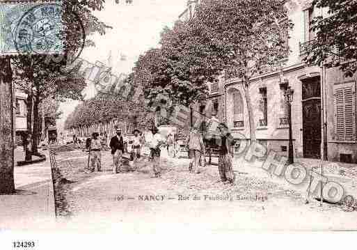 Ville de NANCY, carte postale ancienne