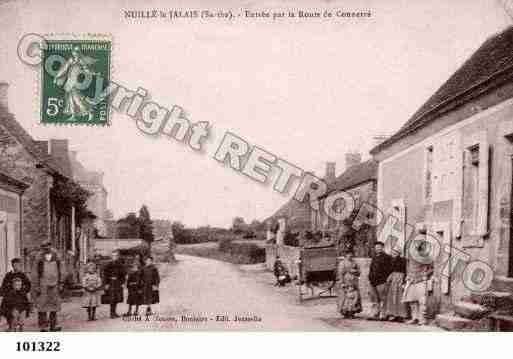 Ville de NUILLELEJALAIS, carte postale ancienne