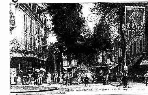 Ville de PERREUXSMARNE(LE), carte postale ancienne Ville de PERREUXSMARNE(LE), carte postale ancienne