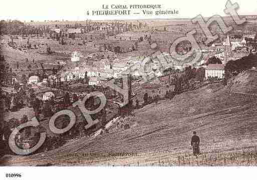 Ville de PIERREFORT, carte postale ancienne