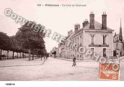 Ville de PITHIVIERS, carte postale ancienne