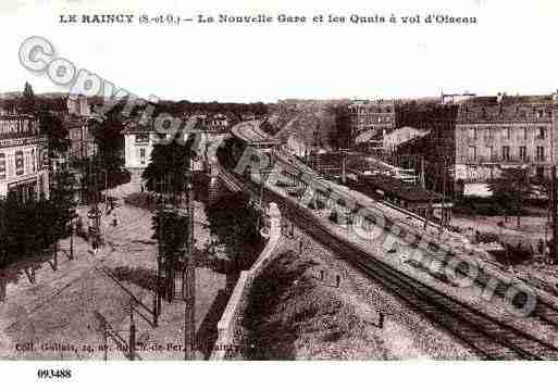 Ville de RAINCY(LE), carte postale ancienne