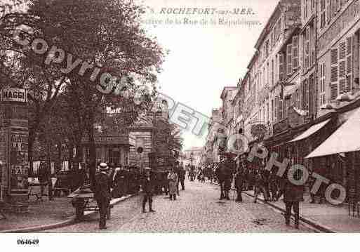 Ville de ROCHEFORT, carte postale ancienne