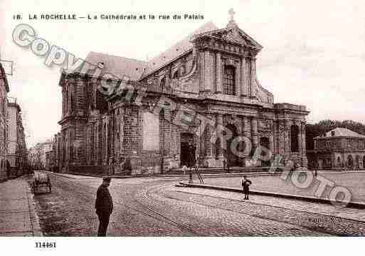 Ville de ROCHELLE(LA), carte postale ancienne