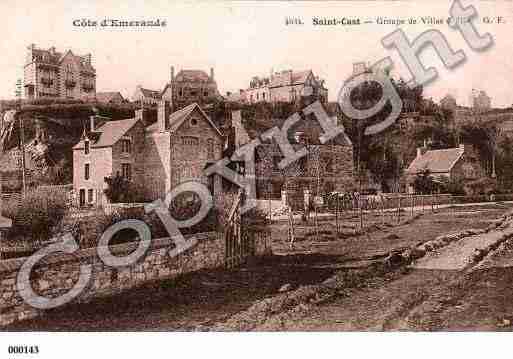 Ville de SAINTCASTLEGUILDO, carte postale ancienne