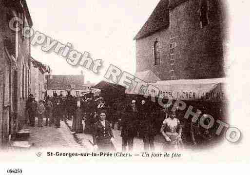 Ville de SAINTGEORGESSURLAPREE, carte postale ancienne