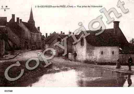 Ville de SAINTGEORGESSURLAPREE, carte postale ancienne Ville de SAINTGEORGESSURLAPREE, carte postale ancienne