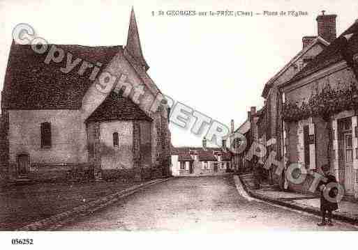 Ville de SAINTGEORGESSURLAPREE, carte postale ancienne Ville de SAINTGEORGESSURLAPREE, carte postale ancienne