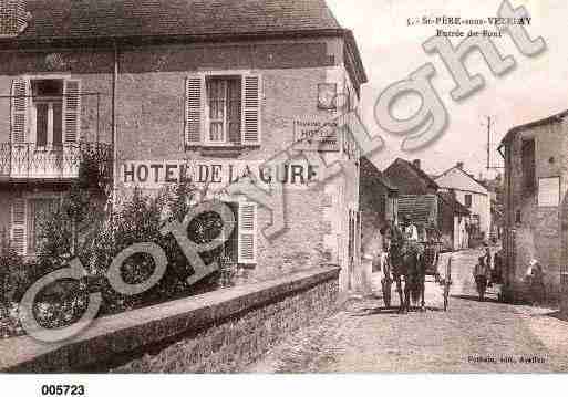 Ville de SAINTPERE, carte postale ancienne