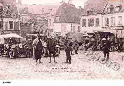 Ville de SAINTPOLSURTERNOISE, carte postale ancienne