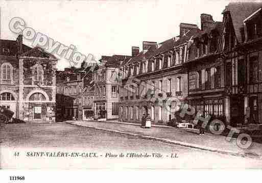 Ville de SAINTVALERYENCAUX, carte postale ancienne