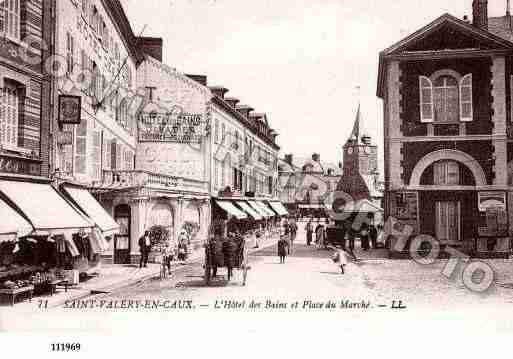 Ville de SAINTVALERYENCAUX, carte postale ancienne