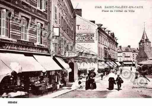 Ville de SAINTVALERYENCAUX, carte postale ancienne