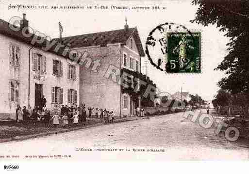 Ville de SAINTEMARGUERITE, carte postale ancienne