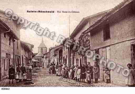 Ville de SAINTEMENEHOULD, carte postale ancienne