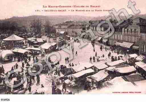 Ville de SALIESDUSALAT, carte postale ancienne