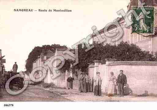 Ville de SAMOREAU, carte postale ancienne Ville de SAMOREAU, carte postale ancienne