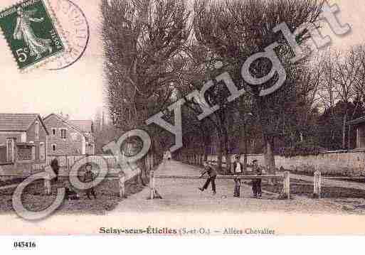 Ville de SOISYSURSEINE, carte postale ancienne