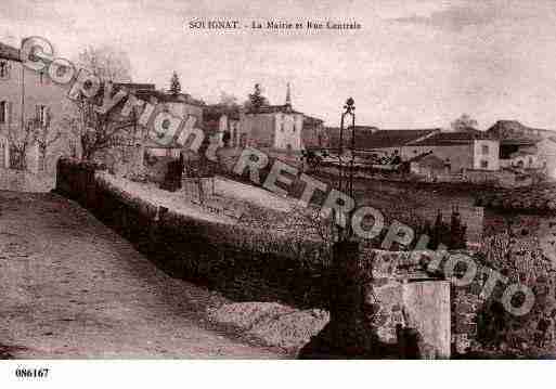 Ville de SOLIGNAT, carte postale ancienne