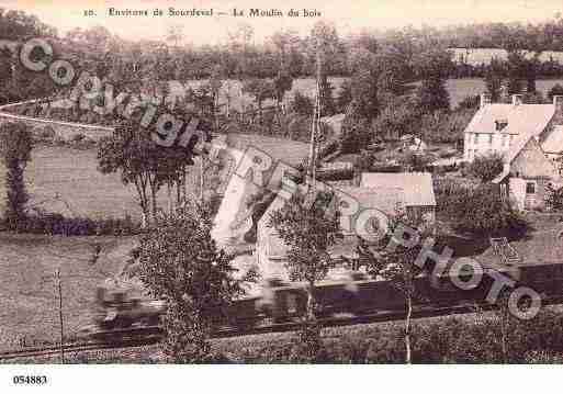 Ville de SOURDEVAL, carte postale ancienne