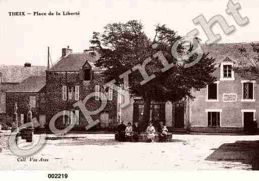 Ville de THEIX, carte postale ancienne