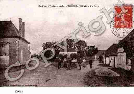 Ville de TORCYLEGRAND, carte postale ancienne